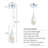 Gulnaj 1 - Light Chrome Jellyfish LED Single Pendant