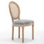 Ensemble de 2 chaises de salle à manger Riviera avec dossier en rotin tissé à dossier Riviera-132460312-132460315