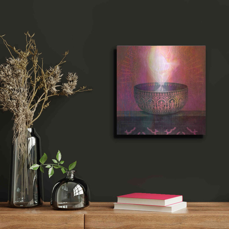 "Vaisseau de lumière" par Elena Ray, H 12 po x l 12 po