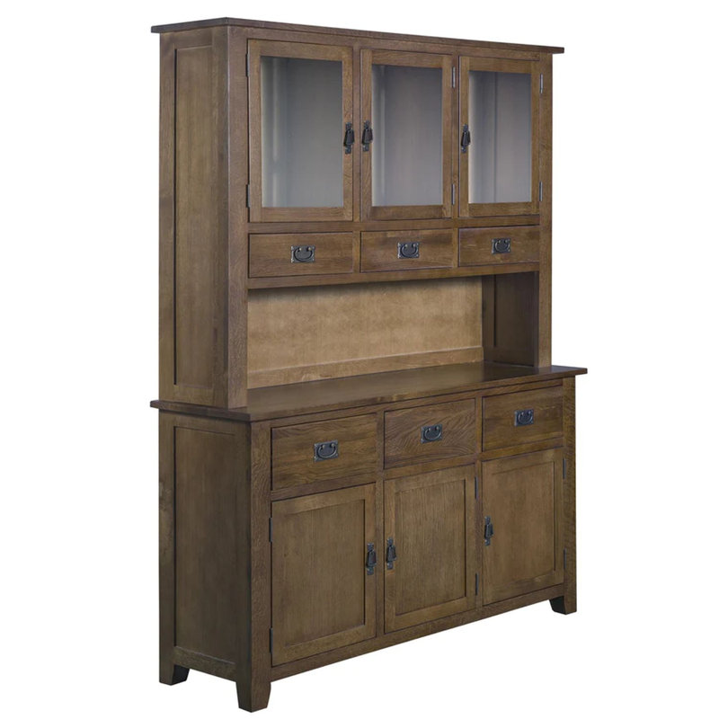 Sideboard with Bar Hutch, Brown