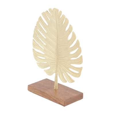 Sculpture à feuilles en métal Bellefonte