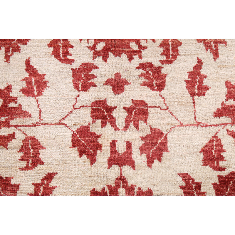 Tapis floral entièrement fabriqué à la main 7 x 9 Ziegler