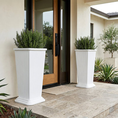 Pots de jardin décoratifs modernes pour l'intérieur et l'extérieur