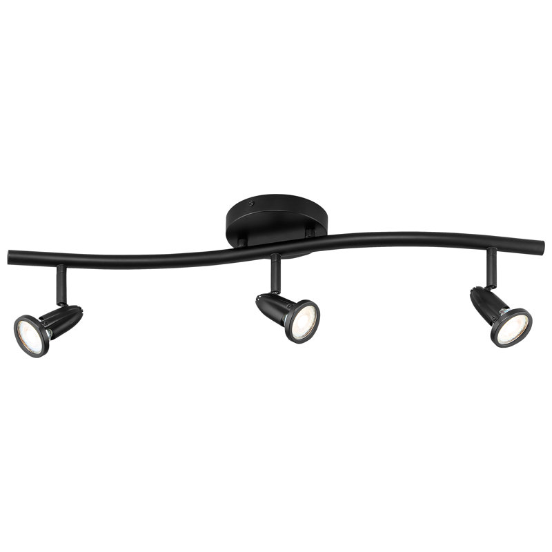 27'' 3 -Light Fixed Track Track Kit with Dimmable