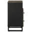 Alnisha 50cm W Metal Bedside Table