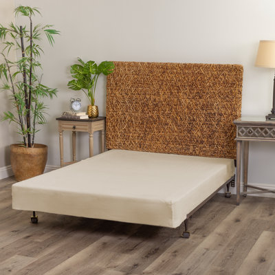Prue Box Spring Cover, Queen, Ivory