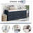 Hippolytus 42.7"Wood Storage Shoe Bench with 4 Doors and Adjustable Shelves and Removable Cushion-1603002859