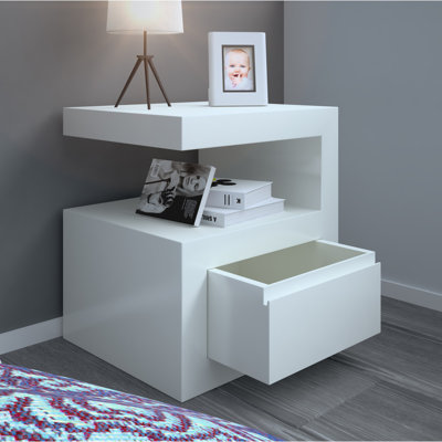 Pande Side Table with Storage