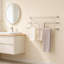 24 " Stainless Steel Wall Mounted Towel Rack-137980992-137980995
