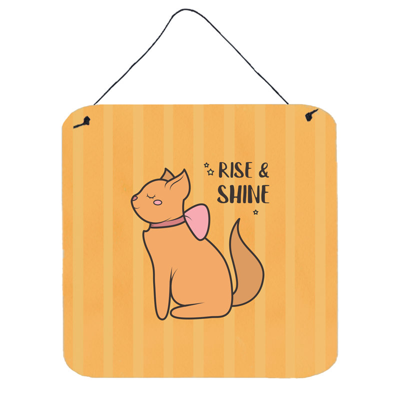 Décoration murale pour chat Rise and Shine