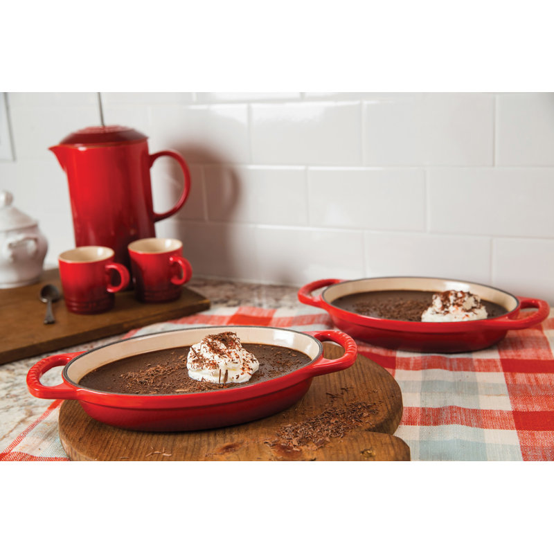Le Creuset Metallics Espresso Cup, Cerise