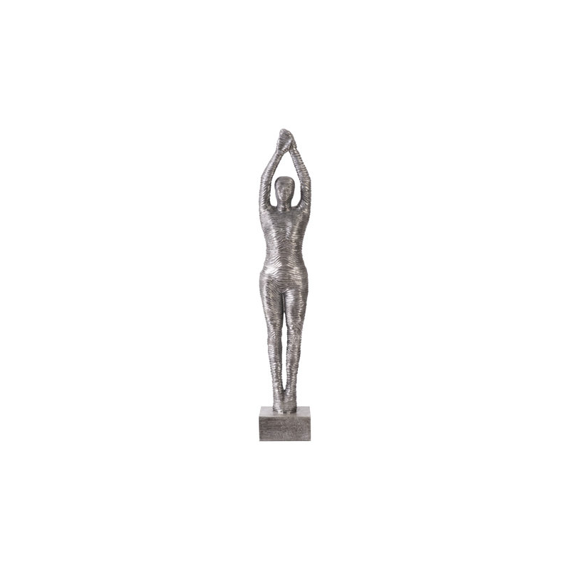Aluminum Standing Diving Statue