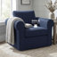 Fauteuil d'appoint 32 po Lockheart - bleu-126756027