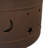 Lowanda 30" Round Wood-Burning Brown Finish Steel Smokeless Fire Pit with Poker