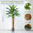 Artificial Banana Tree, Faux Banana Tree With Grey Planter-111312789