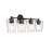 Argatha 4 - Light Vanity Light in Silver-294448375-294448395-294448392