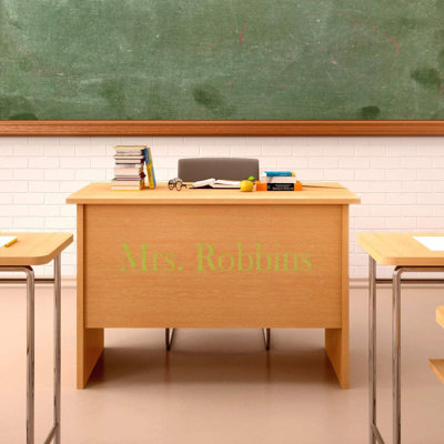 Décalcomanie murale personnalisée « enseignants » personnalisés