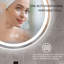 24 po Miroir de salle de bain H Led