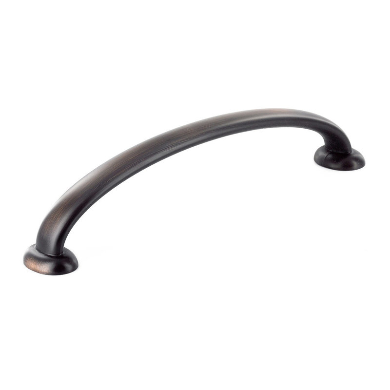 Expression Traditional Metal Pull 5 1/32" Center to Center Arch Pull, Brushed Oil-Rubbed Bronze