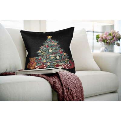 Marina Holiday Throw Pillow