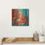 Art mural en métal luxueux «Love In Bloom Poppies» par Carol Cavalaris-102463609