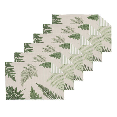 Botanical Forest Placemats Set of 6