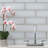 Rivella Subway 4 in. x 12 in. Glossy Glass Wall Tile-90566932