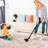 Washable Beige Bedroom Mat, 2'6''x10', Low-pile Non-slip Non-shedding For Living Room, Kitchen, Dining 2'6''x10' Runner, Bedroom, Kitchen Floor