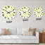 Branches jaunes de fleurs de mimosa - Horloge murale à motifs-858583082