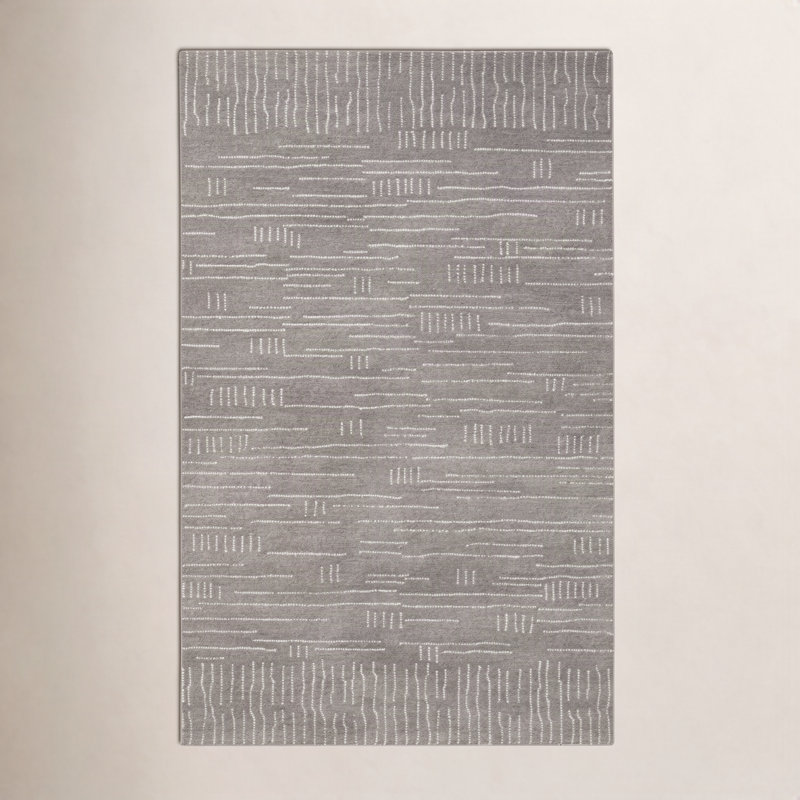 Tifton Hand Tufted Wool Zen Rug, Rectangle 8' x 10'