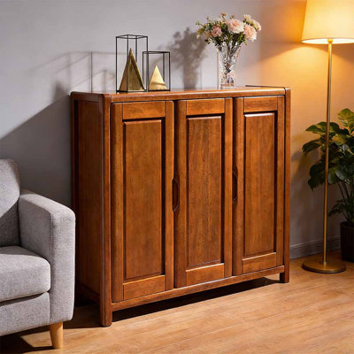 Chinese-style living room household shoe cabinet