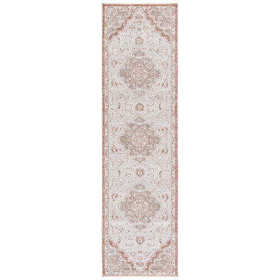 Lunara Power Loom Polyester; Jute/Sisal; Polypropylene Plastic Oriental Indoor Rug