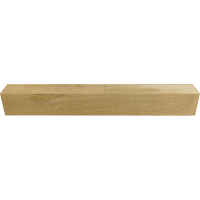 AmeriCraft Wood Resawn Beam, 3-Sided (U-Beam), 9 1/2"W x 11 1/2"H x 192"L, Stain Grade White Oak