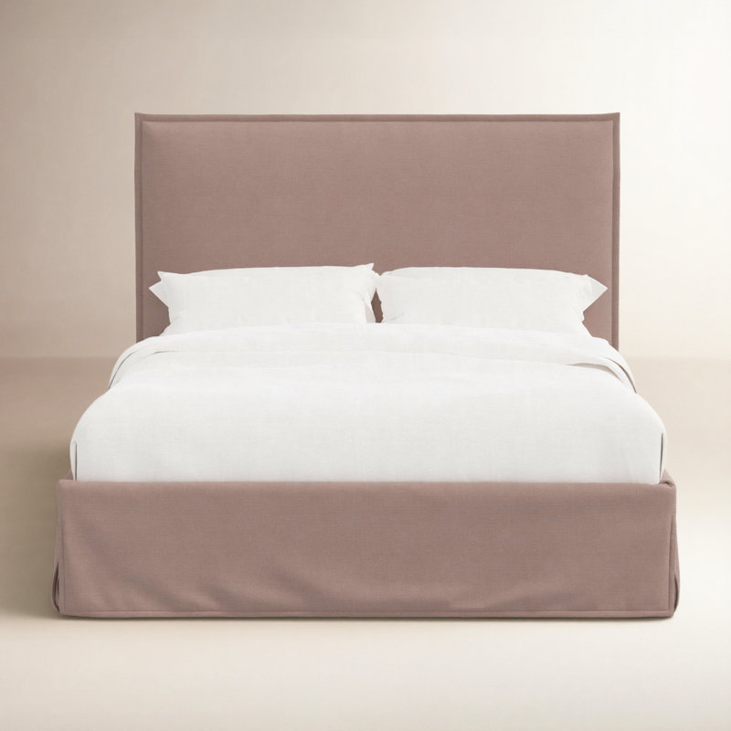 Stoffer Home x Cloth and Co. Maura Bed, Queen, Relaxed Linen Cream