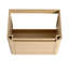 Meuble-lavabo de 40 po avec fonction murale, lavabo en céramique blanche, tablettes de rangement, porte à fermeture en douceur, contreplaqué en chêne américain pour une meilleure organisation, petites charnières de fermeture, 45 cachées-129959511