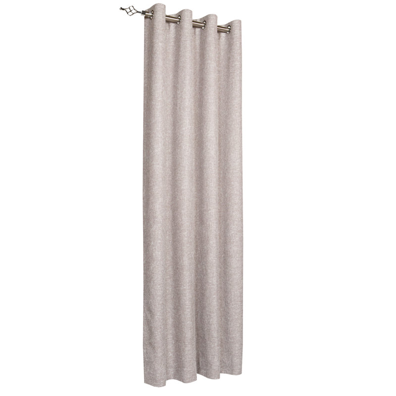 Hemphill Room Darkening Curtain Pair, Grey