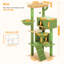 Plush Ladder Sisal Scratching Cat Tree-328226337