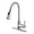 Kingston Brass Continental Single-Handle Pull-Down Kitchen Faucet-29272968