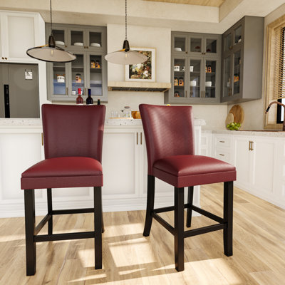 Jone Upholstered Back Barstool