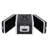 4U Rack Case Server Rack Cabinet 14 in Depth with ABS Construction Handle