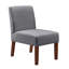 Chaise d'appoint avec table ronde en bois-80391809