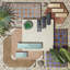 Tetuan Astre 12" x 22" Porcelain Moroccan Wall Tile-98496593