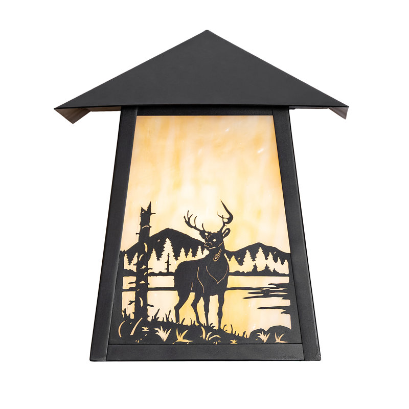 1 - Light Flush Mounted Sconce