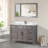 Lachine 48'' Single Bathroom Vanity with Carrara Marble Top-33561664