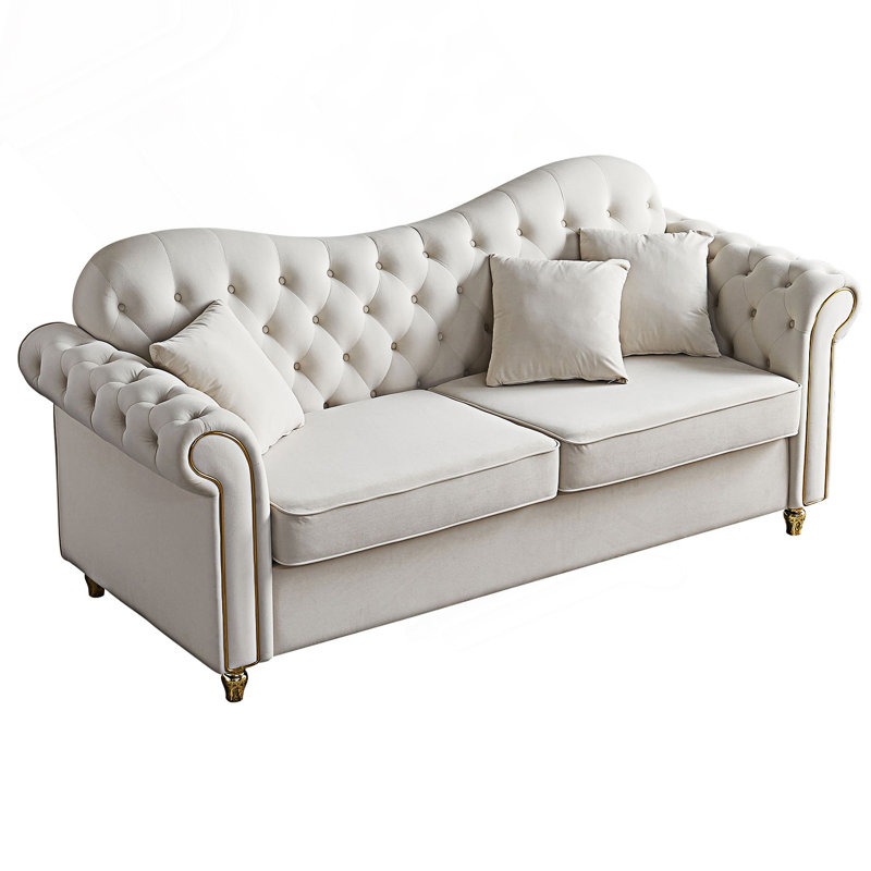 Canapé Chesterfield Mid-Century