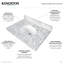 Kingston Brass Templeton Marble Vanity Sink Top