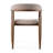 Cohen - Mid-century Modern Tan Fabric + Walnut Dining Chair