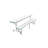 AmTab Manufacturing Corporation Rectangle Bench Cafeteria Table-11172822