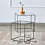 Table basse à dessus en verre