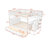 Bedroom Stairway Bunk Bed In White, Full - Over Full, Drawer, Storage, Guard Rail, Solid Pine Legs, Assembly With Tools